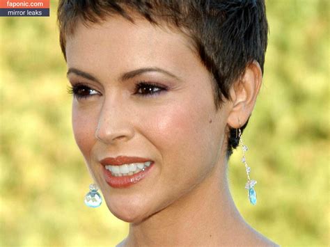 alyssa milano nude photos|Alyssa Milano Nude Photos & Naked Sex Videos